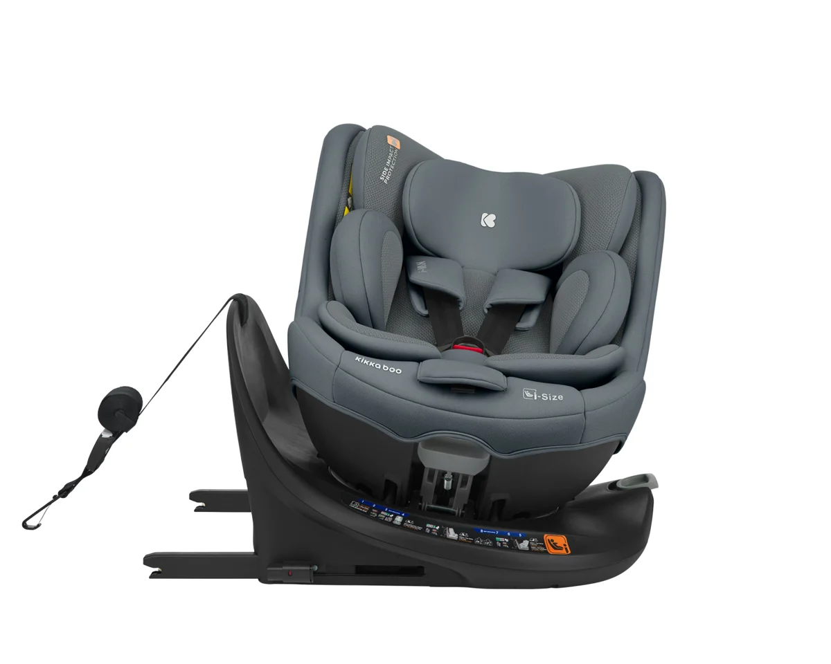 KIKKA BOO AUTOSJEDALICA I-VAN, I-SIZE, 40-150CM, DARK GREY