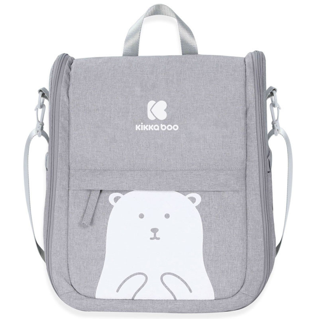 KIKKA BOO BEAR TORBA-PUTNI KREVET 2U1 GREY