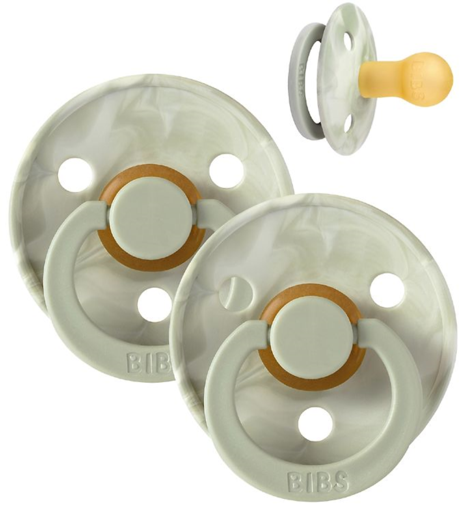 BIBS TIE DYE SAGE/IVORY SIZE 1