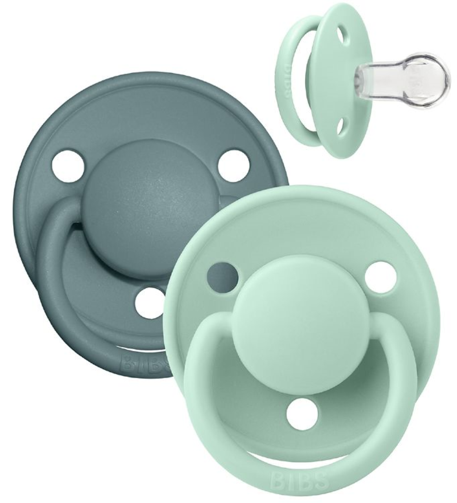 BIBS DELUXE SILICONE NIRDIC MINT&ISLAND SEA 1