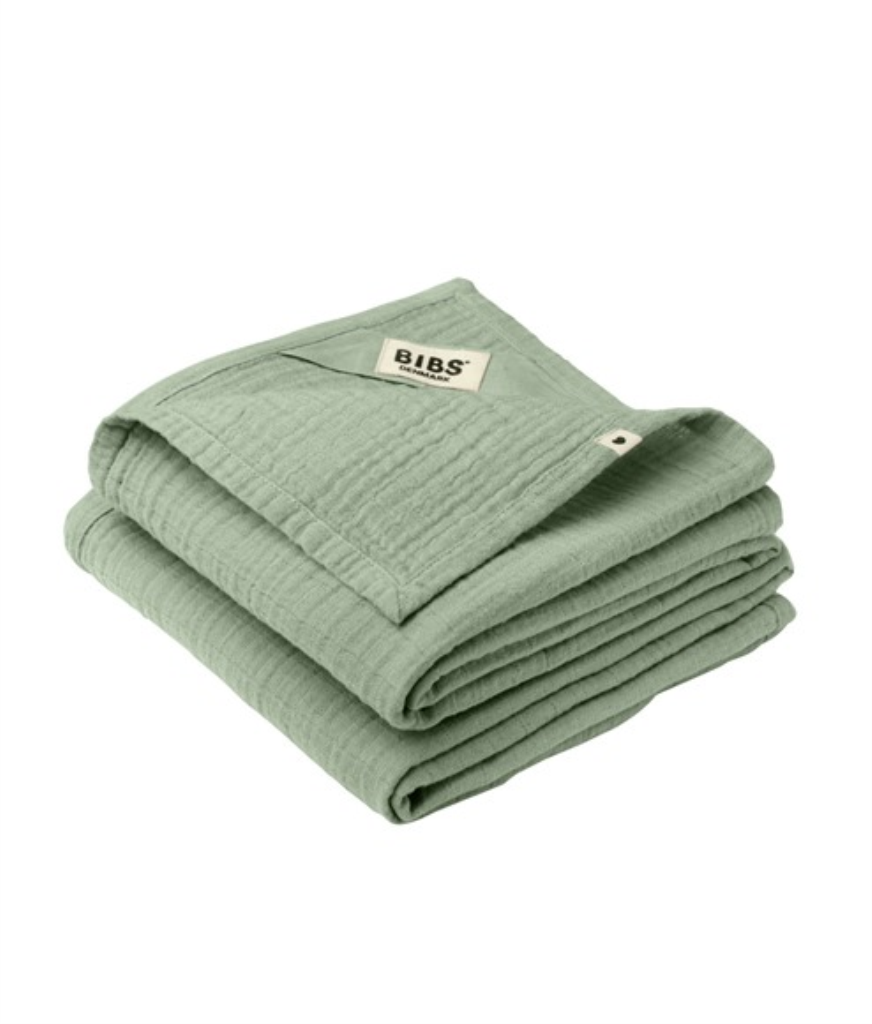 BIBS MUSLIN 120/120CM SAGE