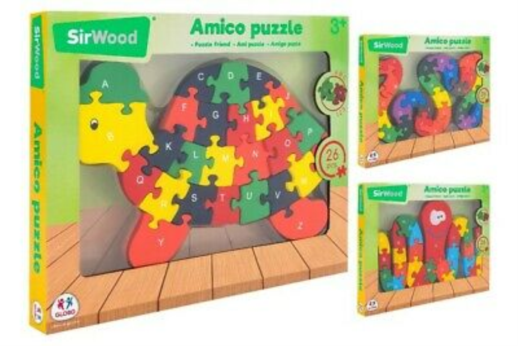 DRVENA SLAGALICA 26KOM,GLOBO