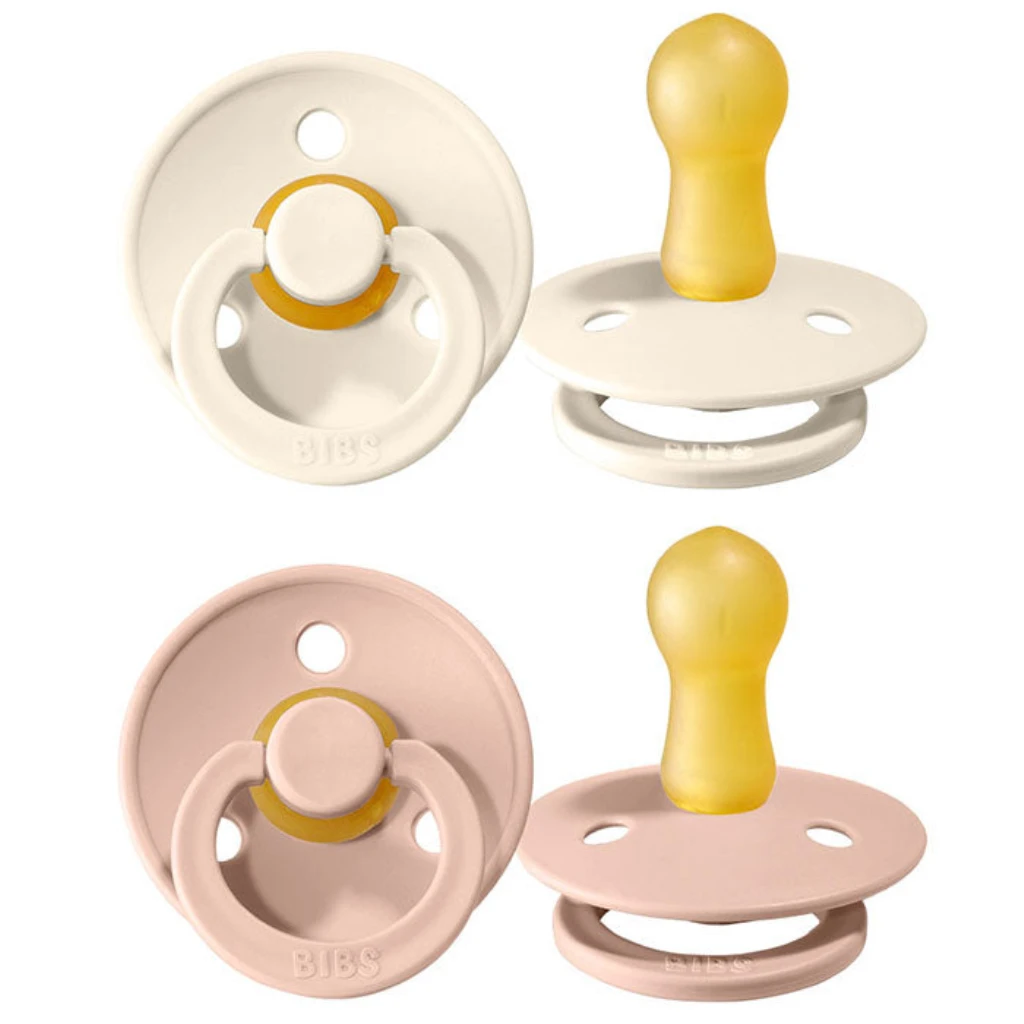 BIBS BLUSH&IVORY VEL.3