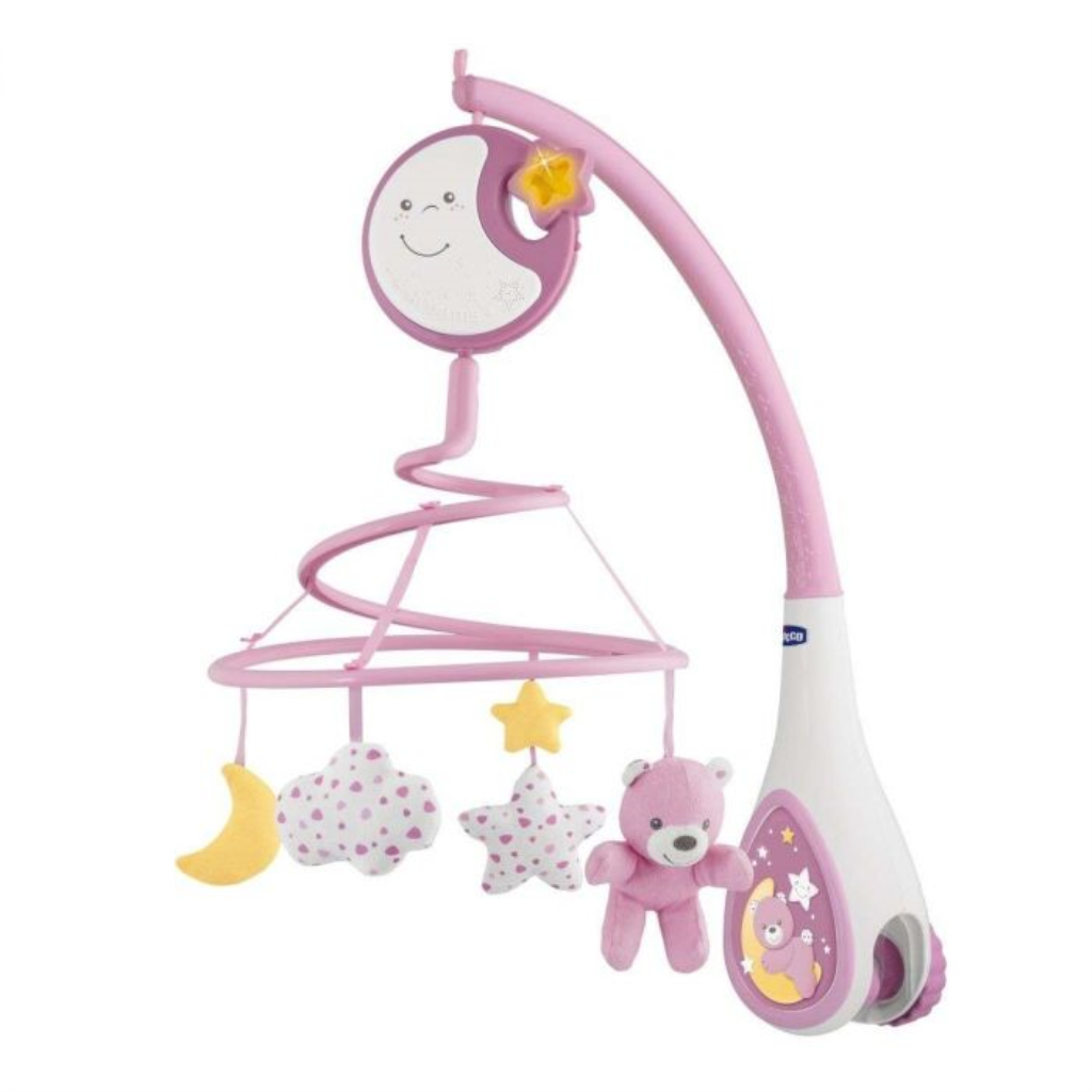 CHICCO NEXT 2 DREAMS VRTULJAK GLAZBENI PINK