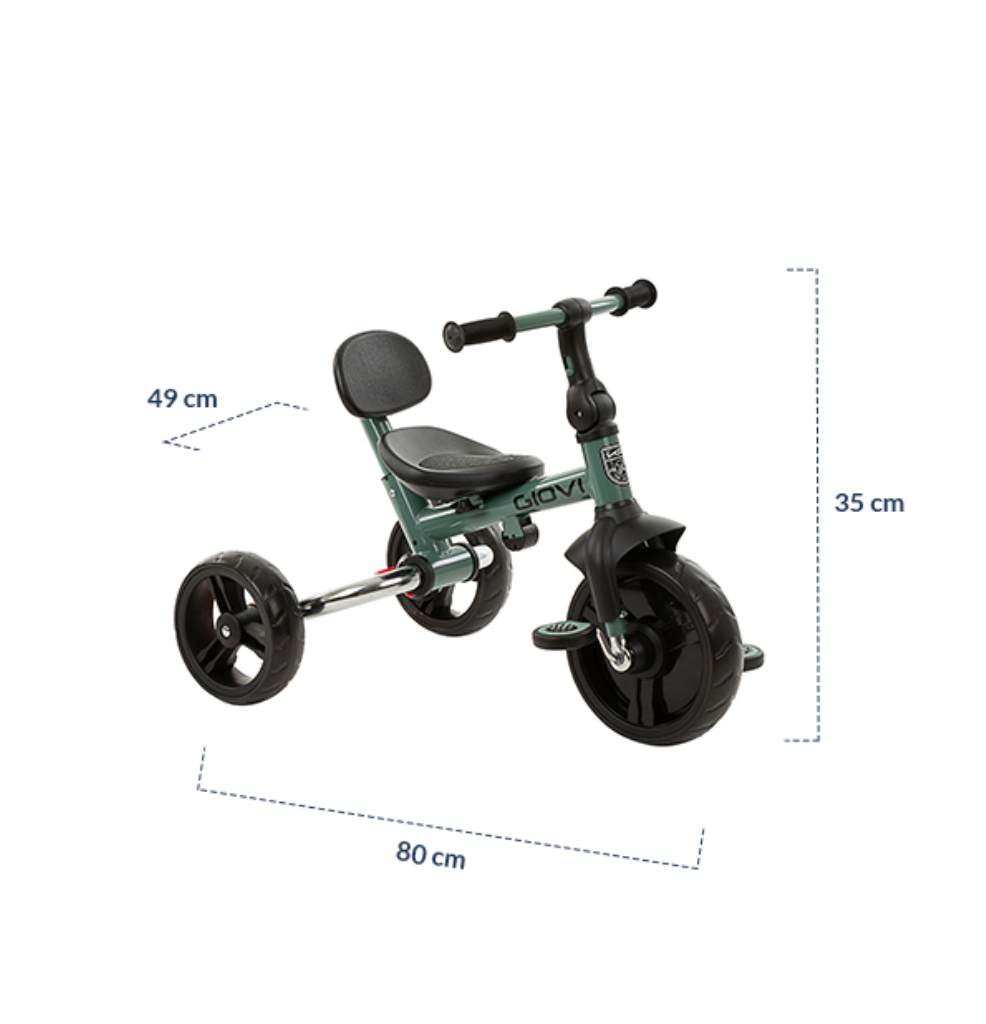 KIKKA BOO TRICIKL GIOVI BLACK