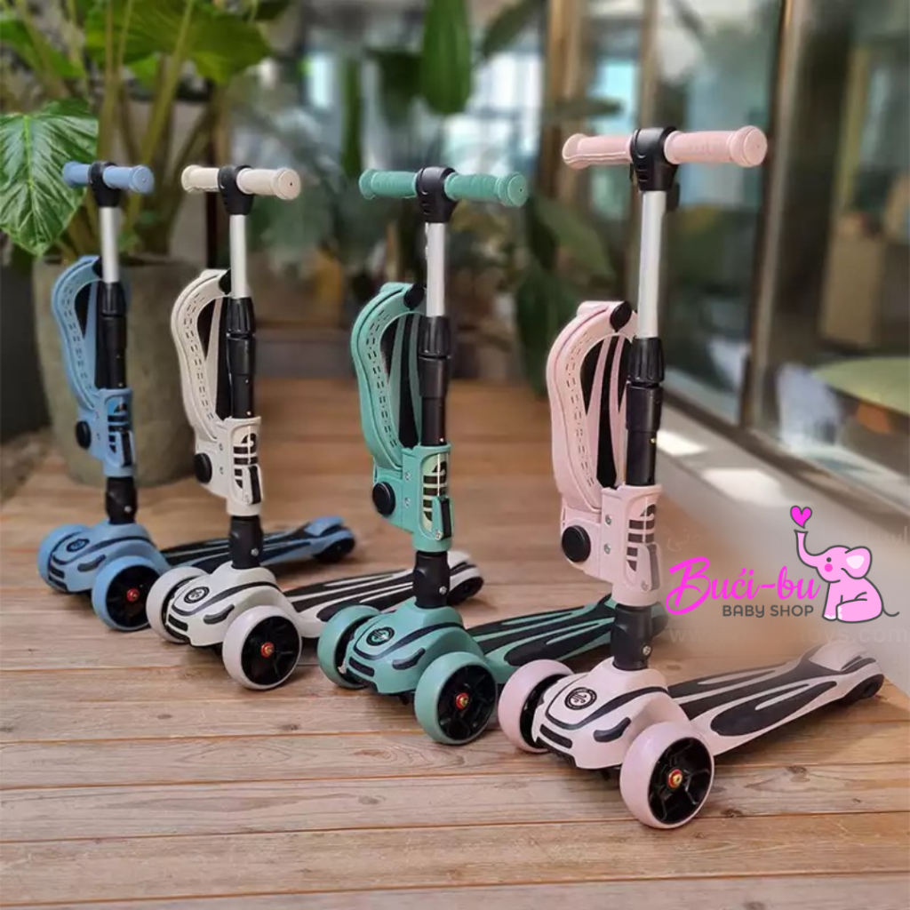 KIKKA BOO MAKANI ROMOBIL ROADSTER 4U1 BLUE