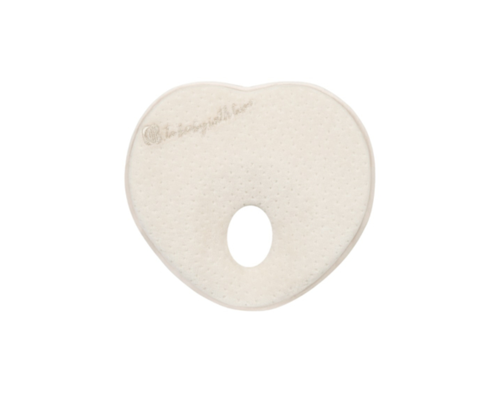 KIKKA BOO ERGONOMSKI JASTUK SRCE BIJELO