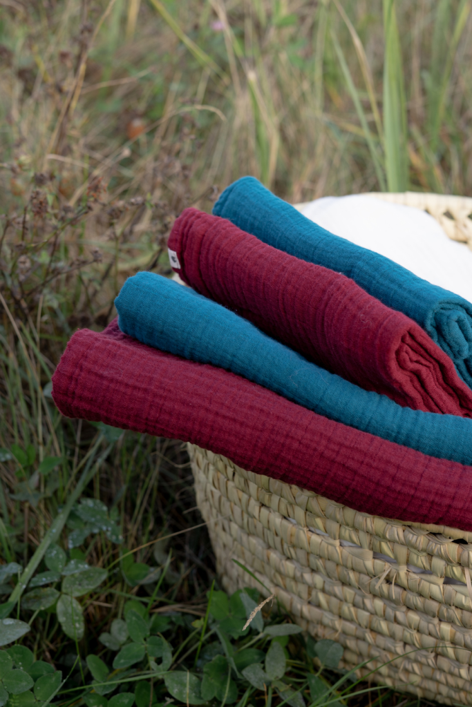 BIBS MUSLIN PELENA 2PAK,70X70,ELDERBERRY