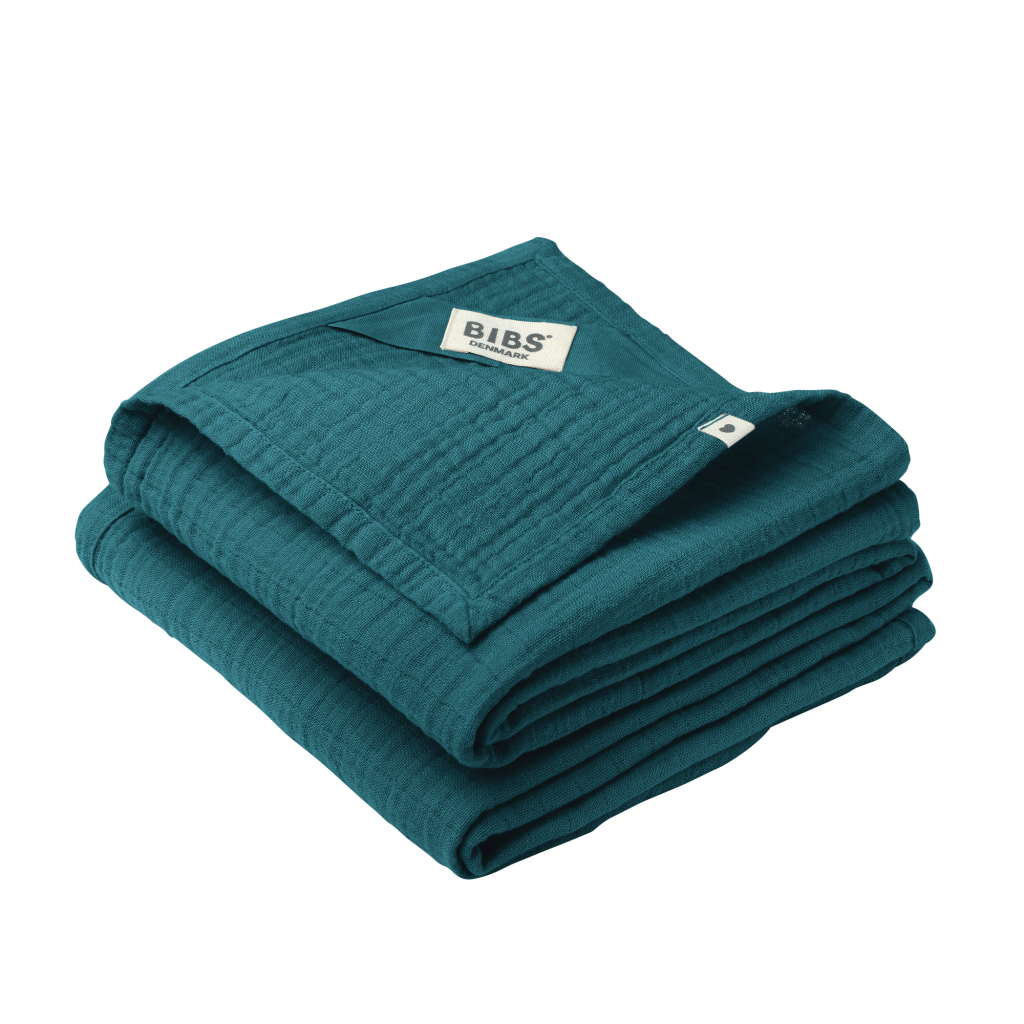 BIBS MUSLIN PELENA 2PAK,70X70CM FOREST LAKE