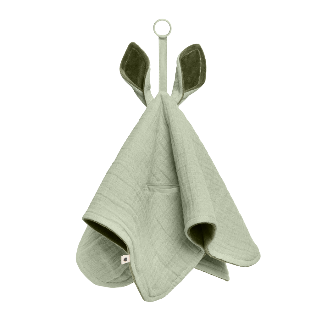 BIBS TJEŠILICA MUSLIN/HUNTER GREEN PLUSH