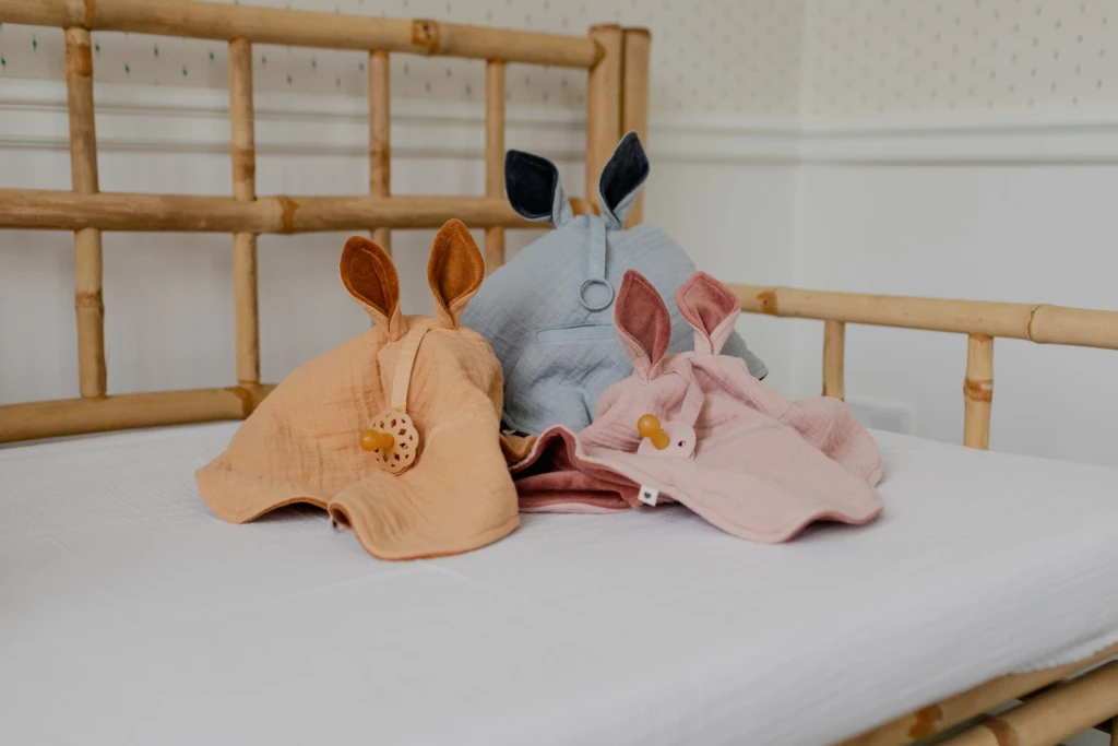 BIBS TJEŠILICA MUSLIN/HUNTER GREEN PLUSH