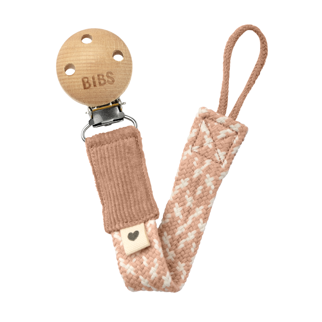 BIBS LANAC ZA DUDU BLUSH/IVORY