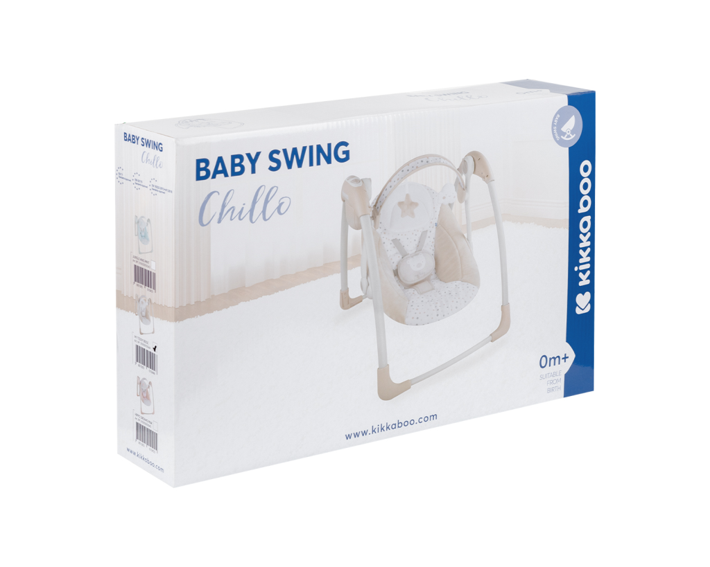 KIKKA BOO LJULJAČKA CHILLO JUNGLE KING,MINT