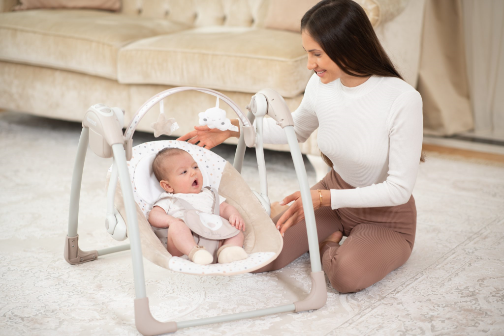 KIKKA BOO LJULJAČKA CHILLO JUNGLE KING,MINT