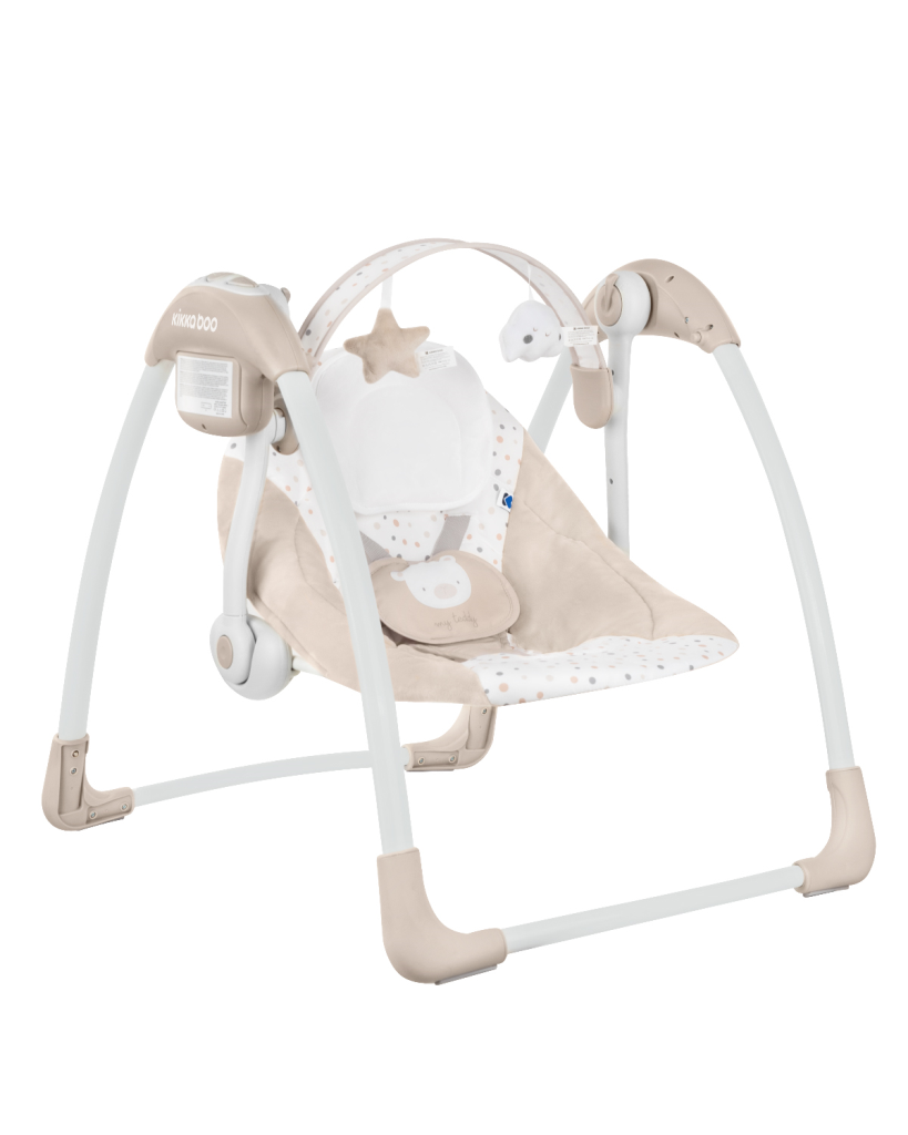 KIKKA BOO LJULJAČKA CHILLO MY TEDDY,BEIGE