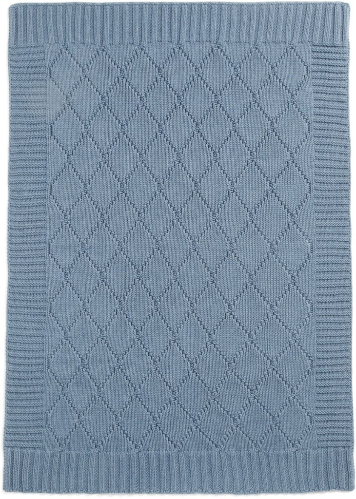 MAMAS&PAPAS PLETENA DEKICA DENIM BLUE