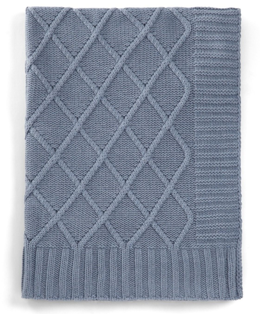 MAMAS&PAPAS PLETENA DEKICA DENIM BLUE