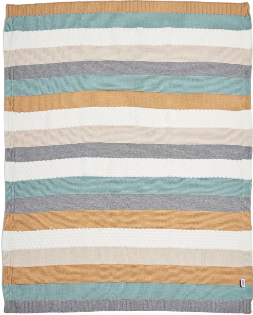 MAMAS&PAPAS PLETENA DEKICA WTTW-BLUE STRIPE