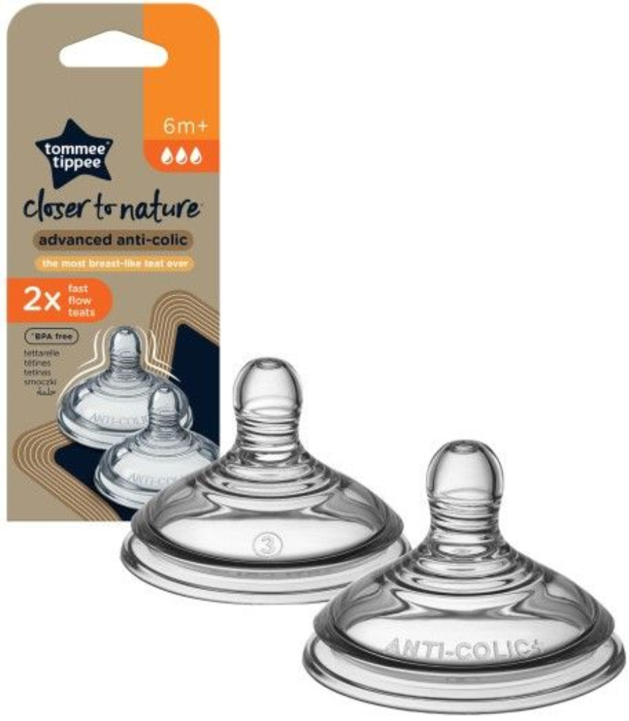 TOMMEE TIPPEE ANTI-COLIC DUDE VELIKI OTVOR 2KOM