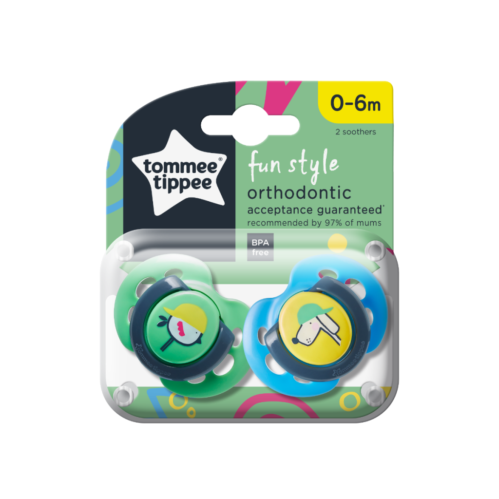 TOMMEE TIPPEE DUDA VARALICA FUN STYLE 0-6MJ.2KOM