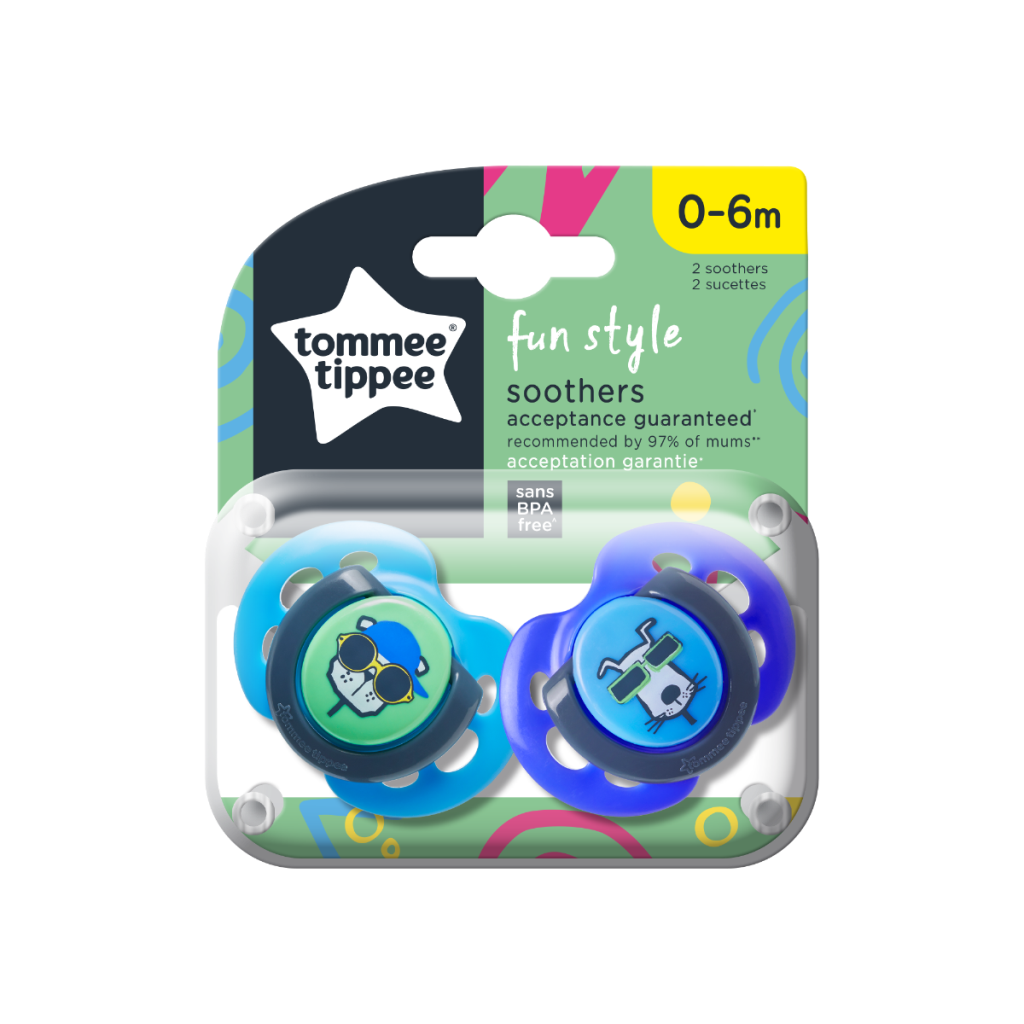 TOMMEE TIPPEE DUDA VARALICA FUN STYLE 0-6MJ.2KOM