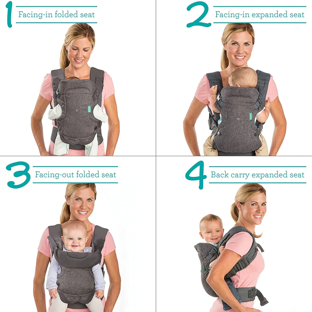 INFANTINO NOSILJKA FLIP ADVANCED 4U1 3.6-14.5KG