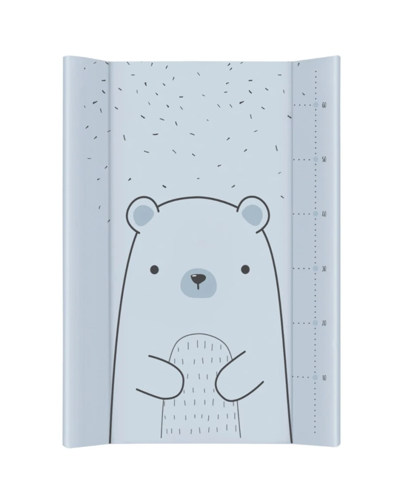 KIKKA BOO MEKA PODLOGA ZA PRESVLAČENJE 80/50CM,BEAR BLUE