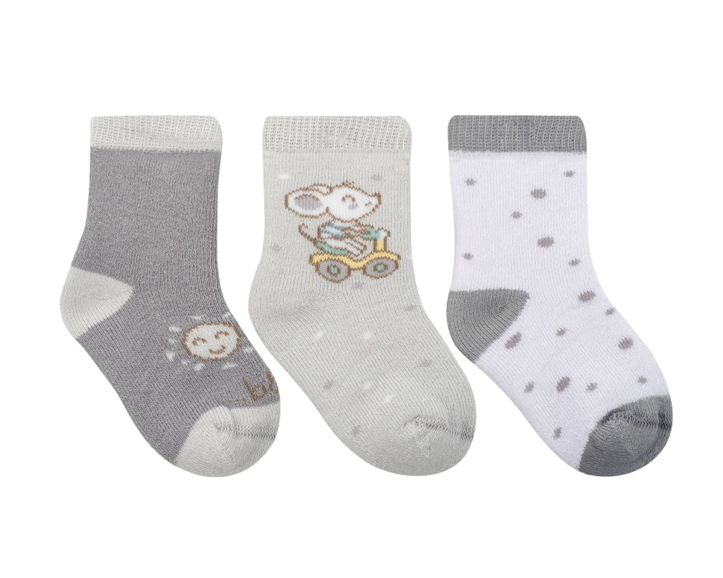 KIKKA BOO TERMO ČARAPE JOYFUL MICE 1-2GOD