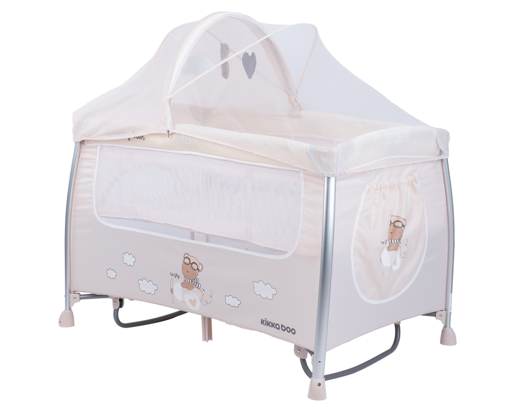 KIKKA BOO VIKEND KREVETIĆ,2 NIVOA,DREAMY BEAR BEIGE