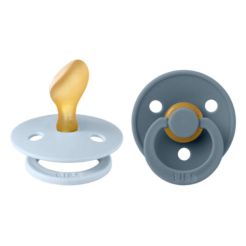 BIBS ANATOMSKA BABY BLUE&PETROL,VEL 2