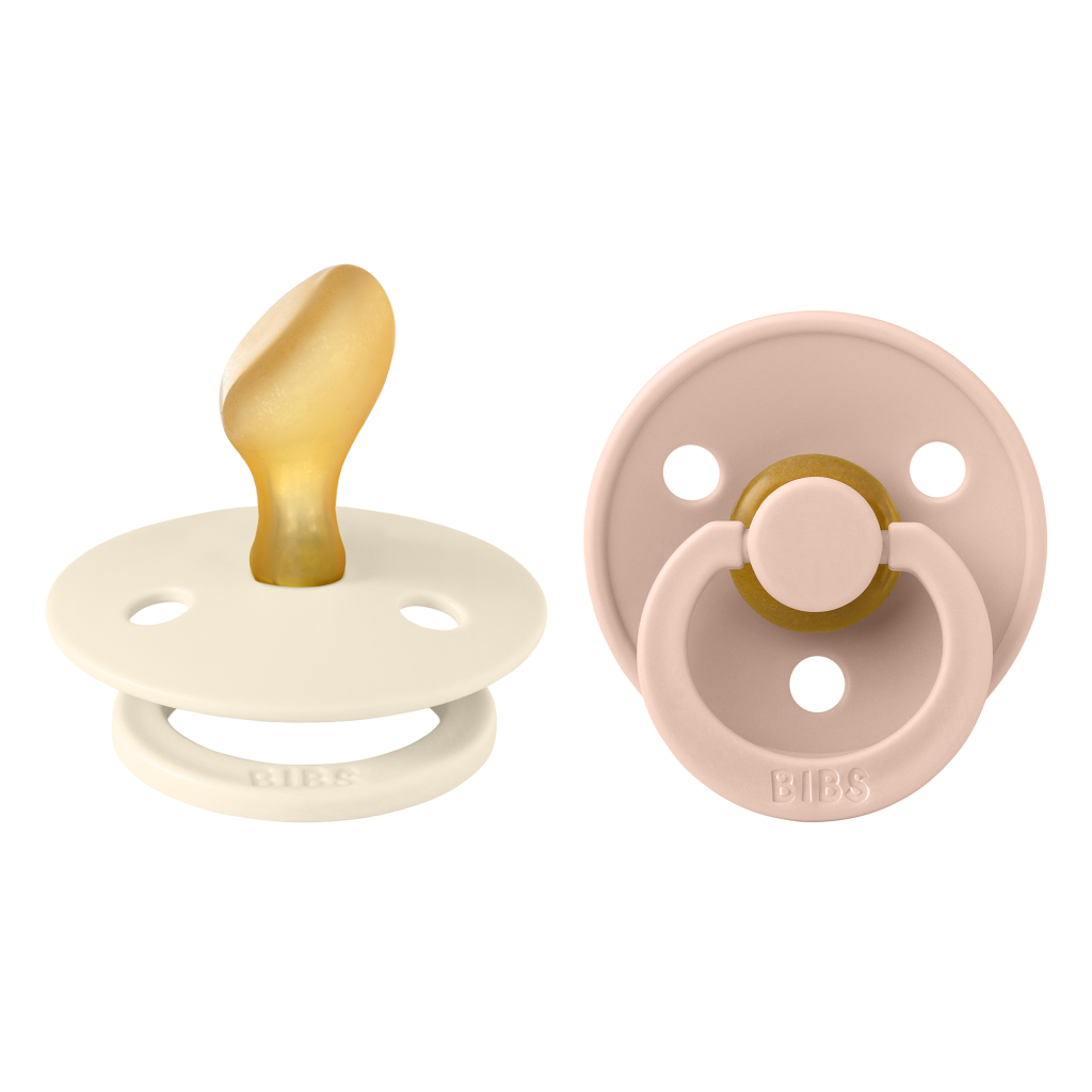 BIBS ANATOMSKA IVORY&BLUSH,VEL 1