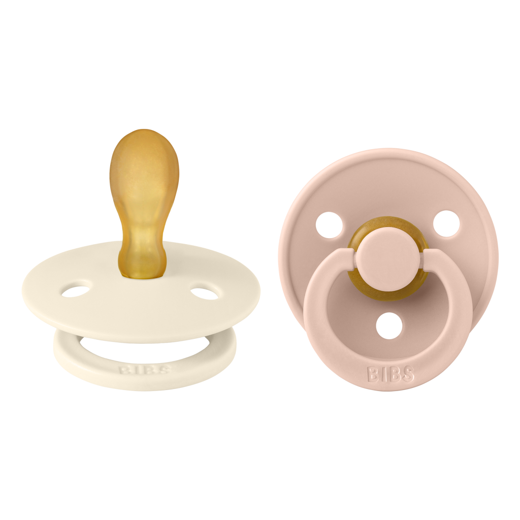 BIBS SIMETRIČNA IVORY&BLUSH,VEL.1