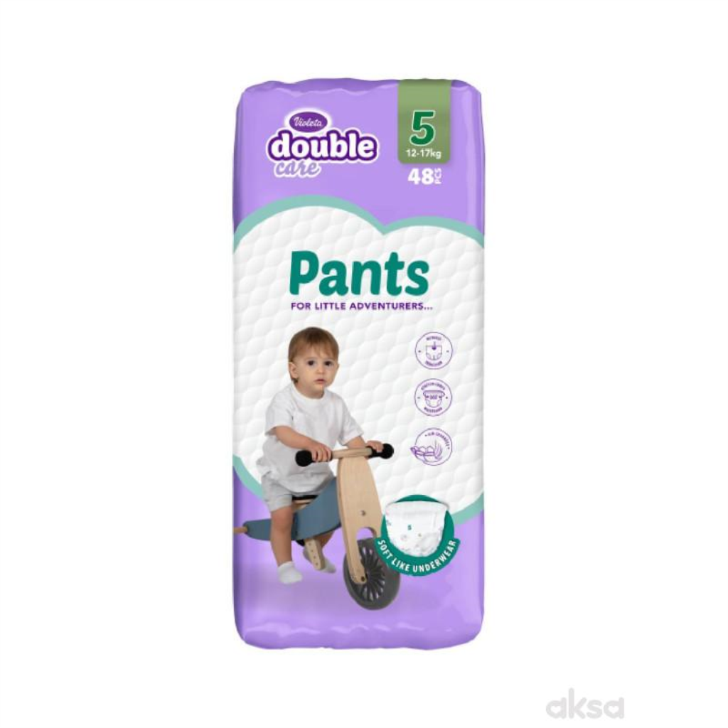 VIOLETA DOUBLE CARE PANTS 48(JUNIOR 12-17KG)NEW