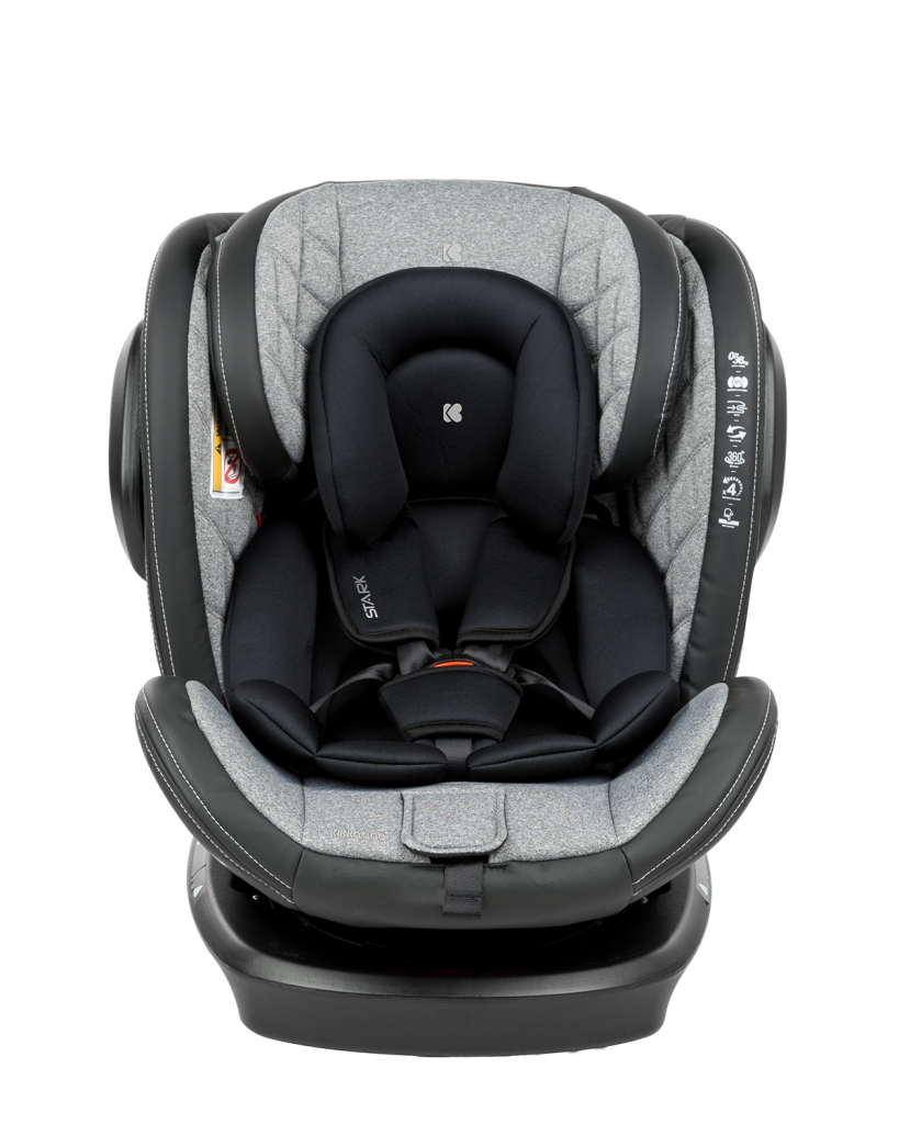 KIKKA BOO AUTOSJEDIŠTE STARK ISOFIX 0-36KG,LIGHT GREY