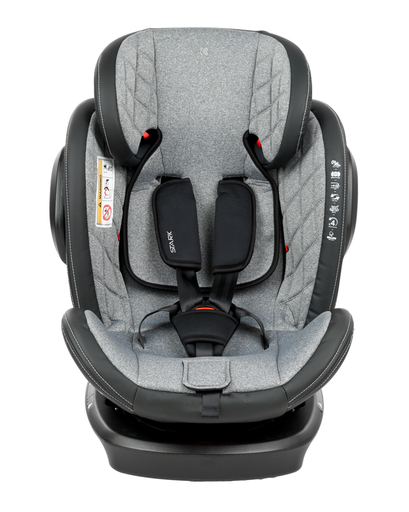 KIKKA BOO AUTOSJEDIŠTE STARK ISOFIX 0-36KG,LIGHT GREY