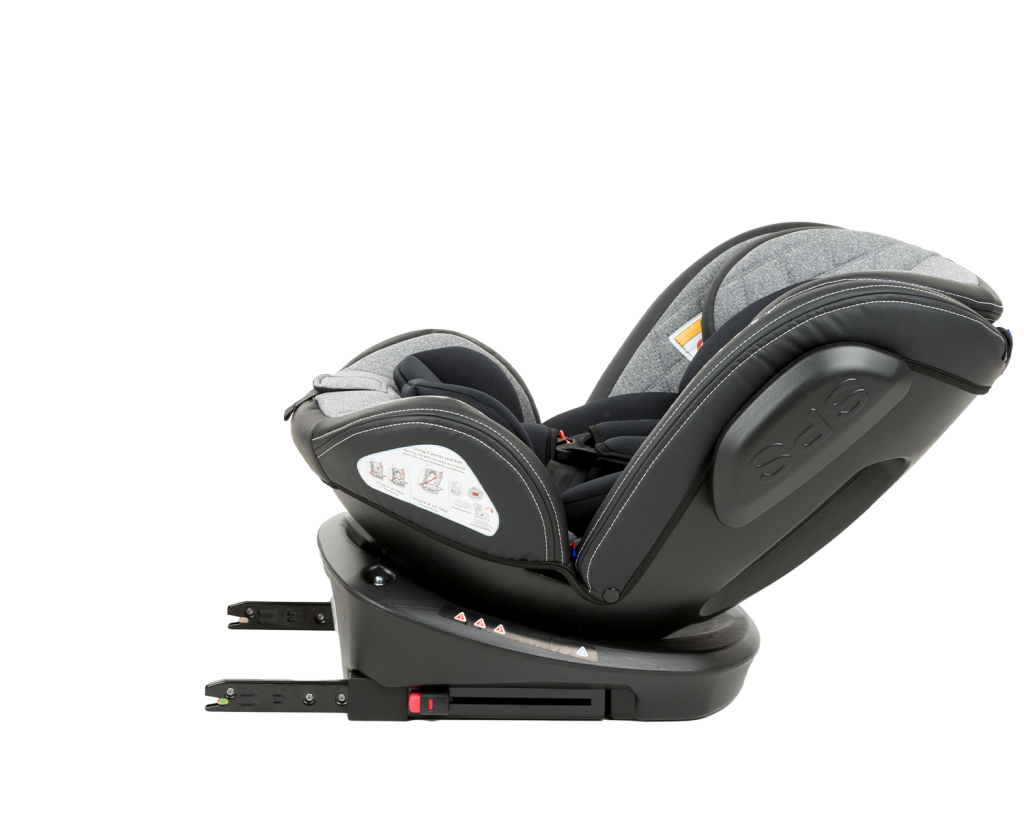 KIKKA BOO AUTOSJEDIŠTE STARK ISOFIX 0-36KG,LIGHT GREY