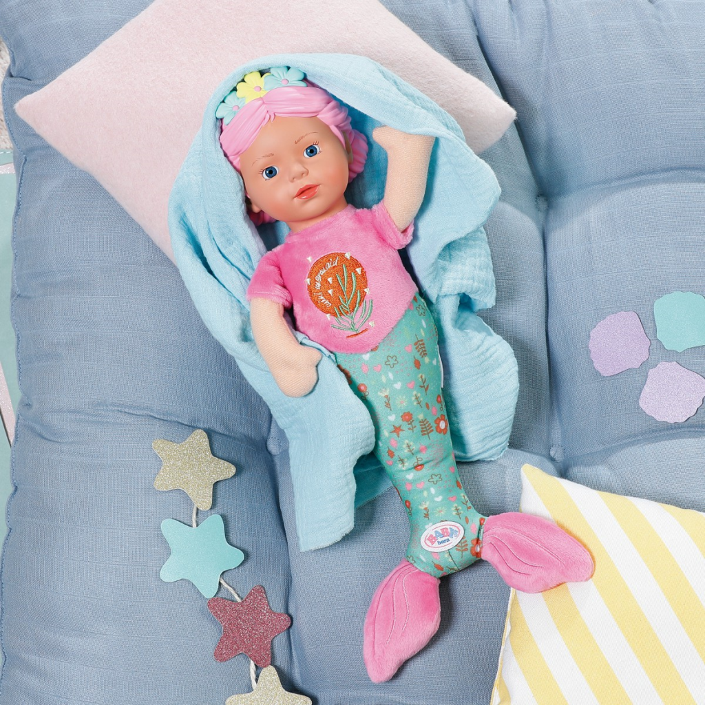 BABY BORN LUTKA SIRENA 33CM