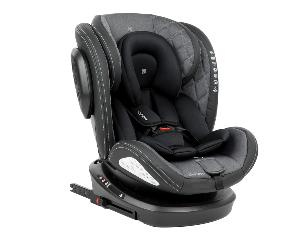 KIKKA BOO AUTOSJEDIŠTE STARK ISOFIX 0-36KG,DARK GREY