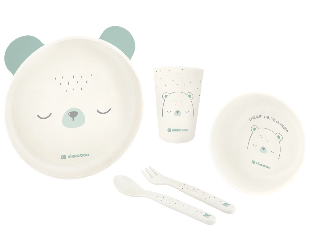 KIKKA BOO SET ZA JELO BEAR WITH ME MINT