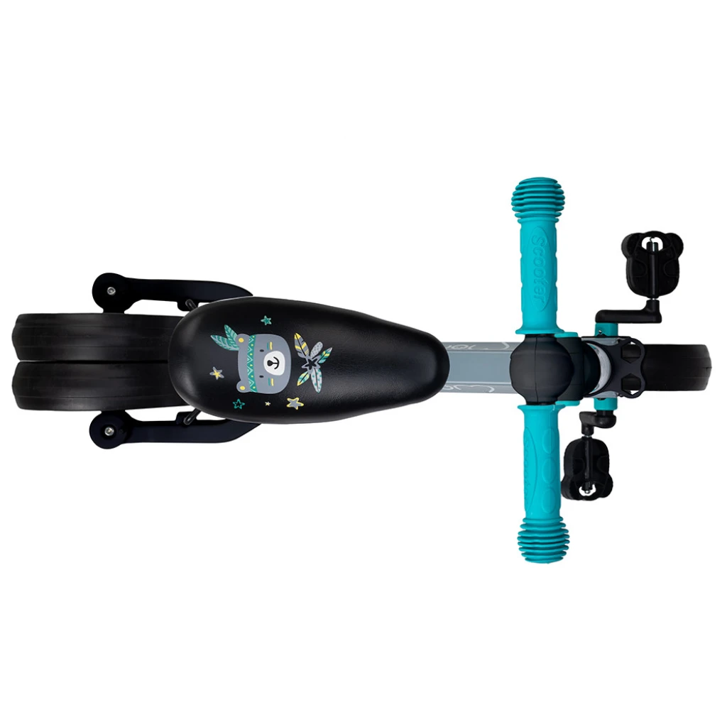 MOMI LORIS BICIKL 3U1,GREY-TURQUOISE