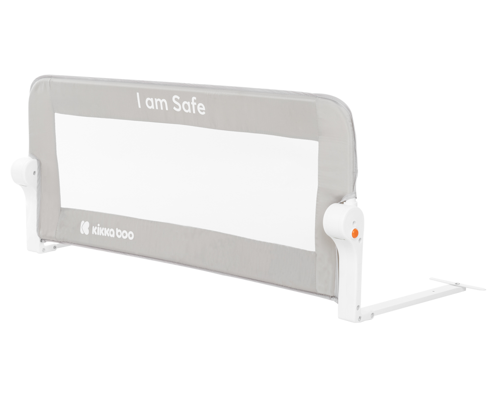 KIKKA BOO I AM SAFE ZAŠTITA ZA KREVET  SIVA 102CM