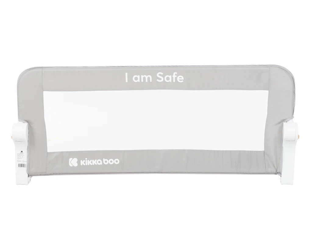 KIKKA BOO I AM SAFE ZAŠTITA ZA KREVET SIVA 150CM