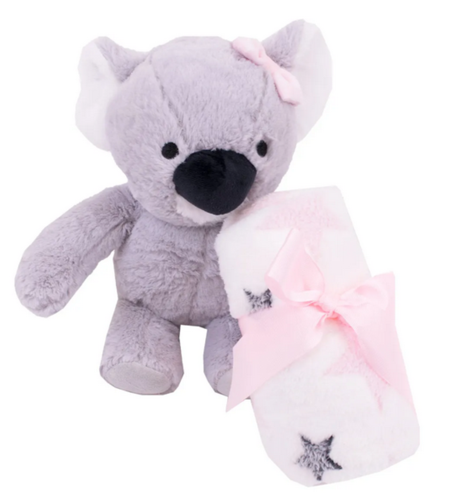 DEKICA S IGRAČKOM KOALA,PINK