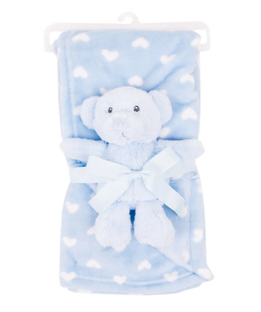 DEKICA S IGRAČKOM MEDO,BEAR PLAVO