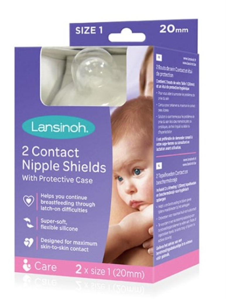 LANSINOH ŠTITNICI ZA BRADAVICE 20MM 2KOM