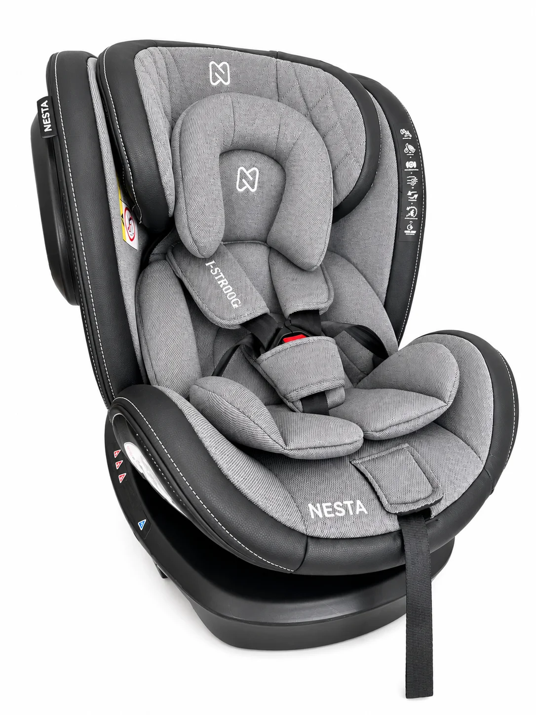 NESTA I-STRONG AUTOSJEDALICA FR20 0-36KG DARK GREY