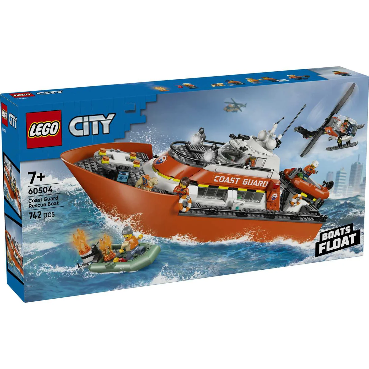 LEGO 60504 SPASILAČKI BROD I HELIKOPTER