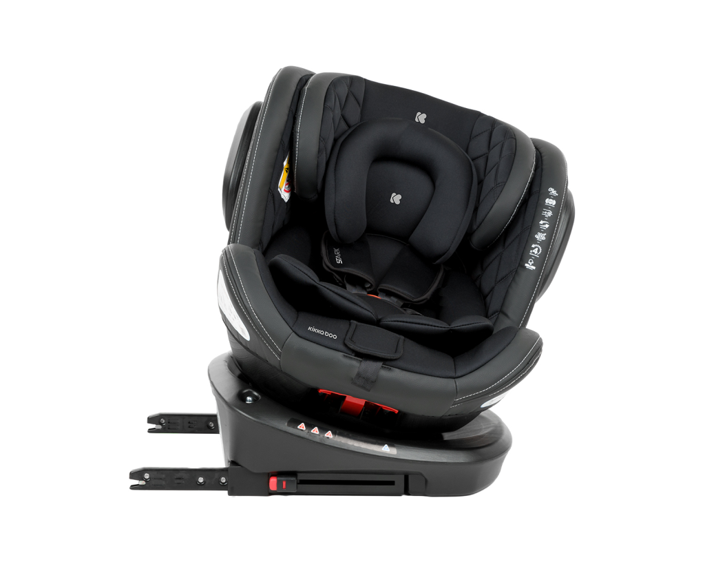 KIKKA BOO AUTOSJEDALICA STARK 0-36KG ISOFIX BLACK
