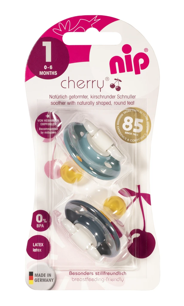 NIP CHERRY DUDA, LATEX, VEL.1 (0-6 MJESECI)