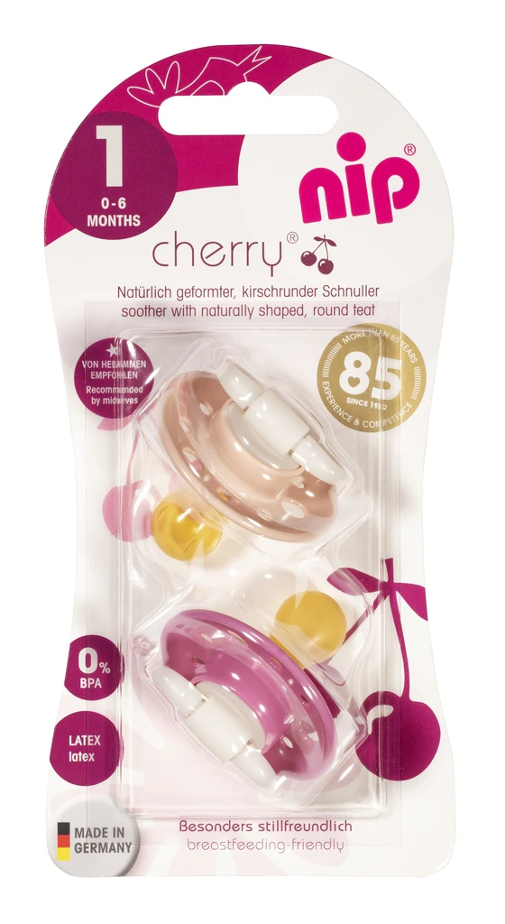 NIP CHERRY DUDA, LATEX, VEL.1 (0-6 MJESECI)
